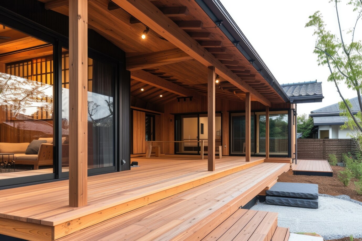 photorealistic-wooden-house-with-timber-structure_23-2151302617